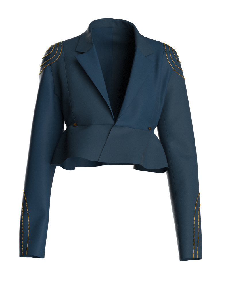 MARIARITA SORRENTINO CROP JACKET