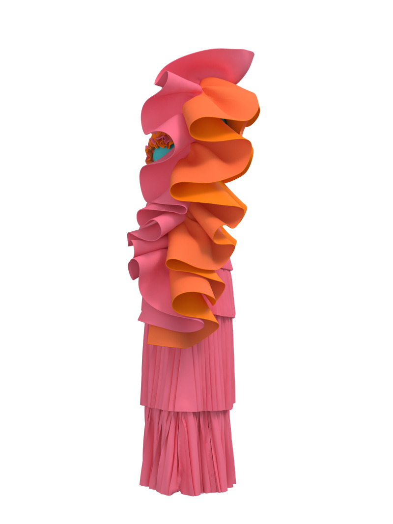 Shelly Coral Dress