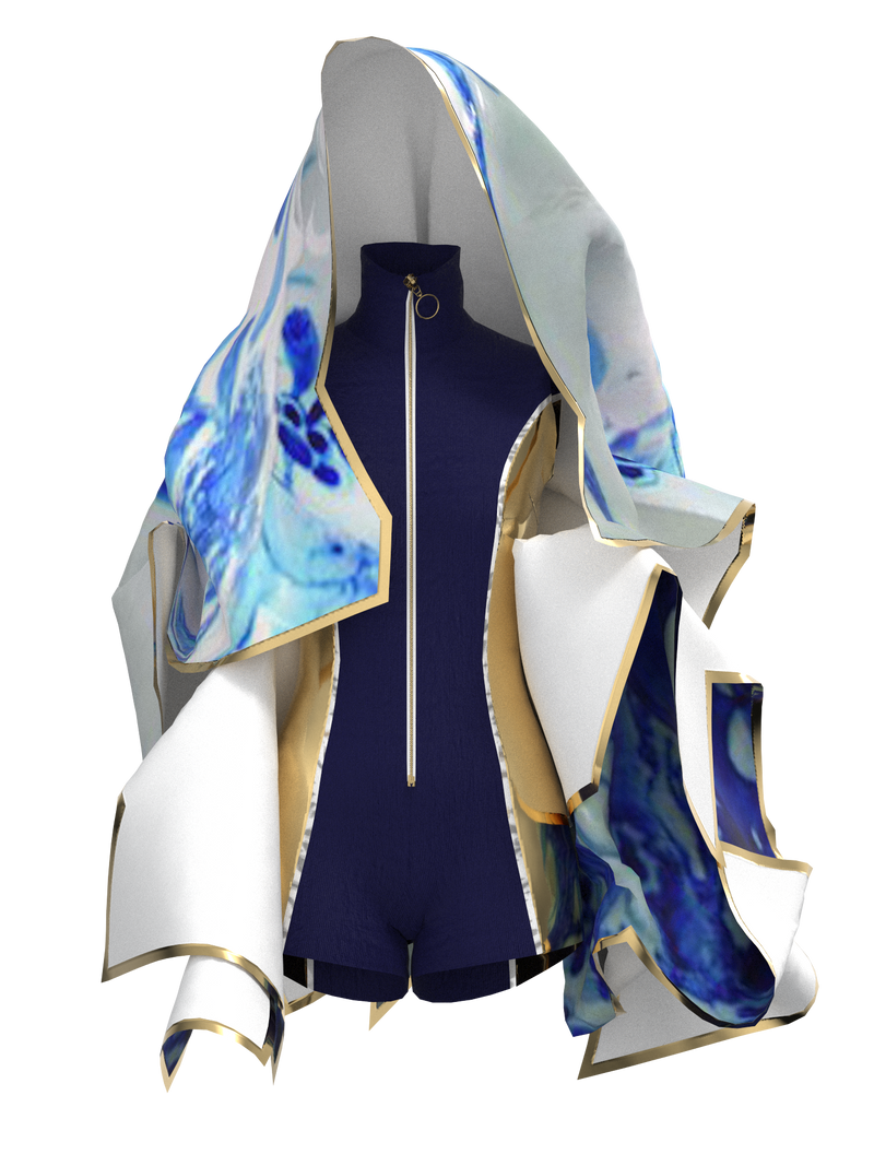Shani Meytav: KINTSUGI CAPE&DRESS