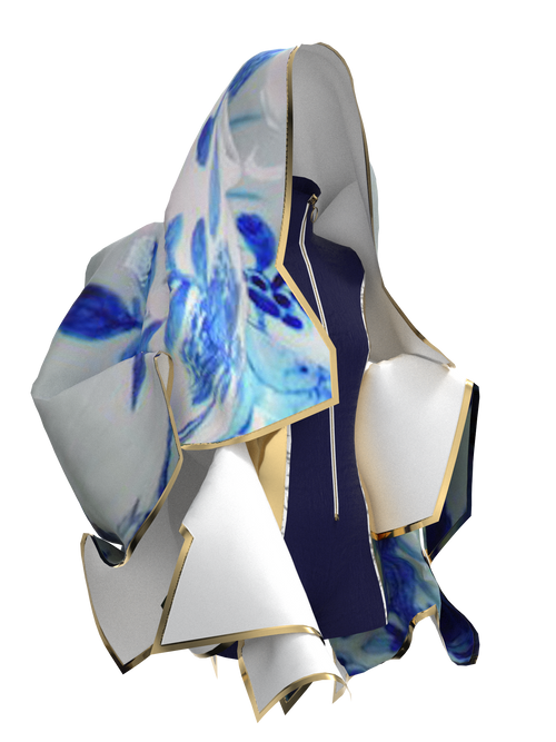Shani Meytav: KINTSUGI CAPE&DRESS