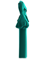 Opulent emerald co-ord set
