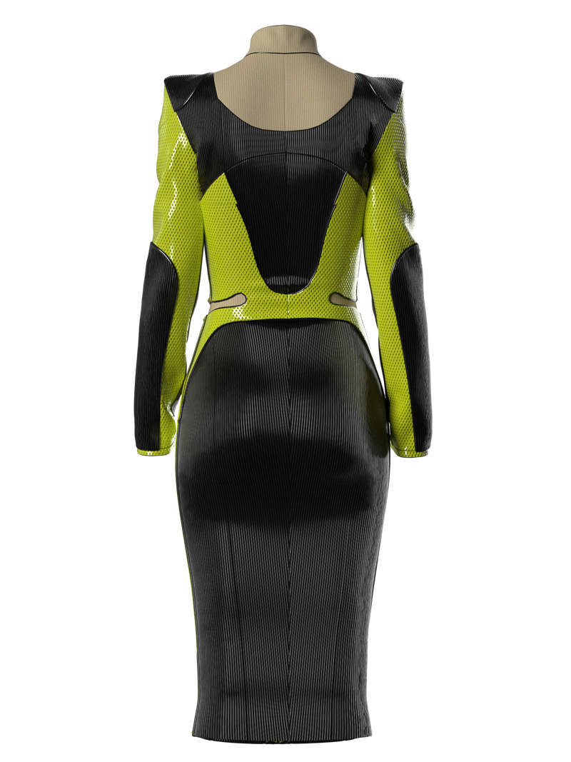 Race midi dress