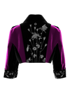 Magenta Embroidered Jacket