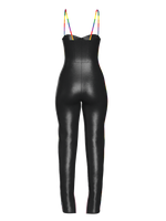 LGBTQ PLAYSUIT BLACK