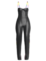 LGBTQ PLAYSUIT BLACK