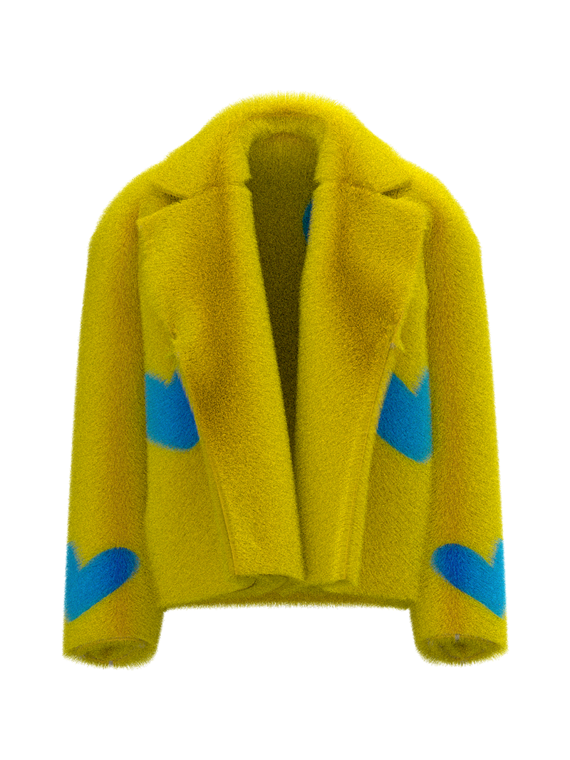 SIMONA BALLIRANO: PeaceFur Jacket