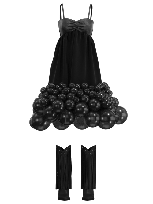 The Black Balloon Mini Dress