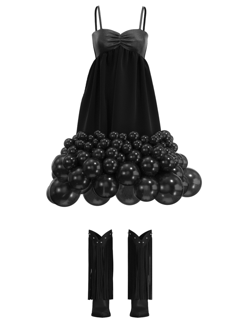 The Black Balloon Mini Dress