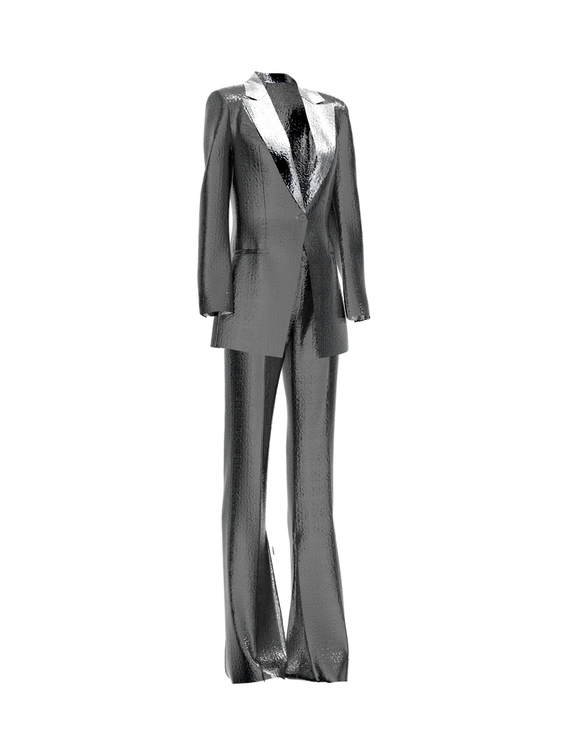 Metallic suit