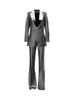 Metallic suit
