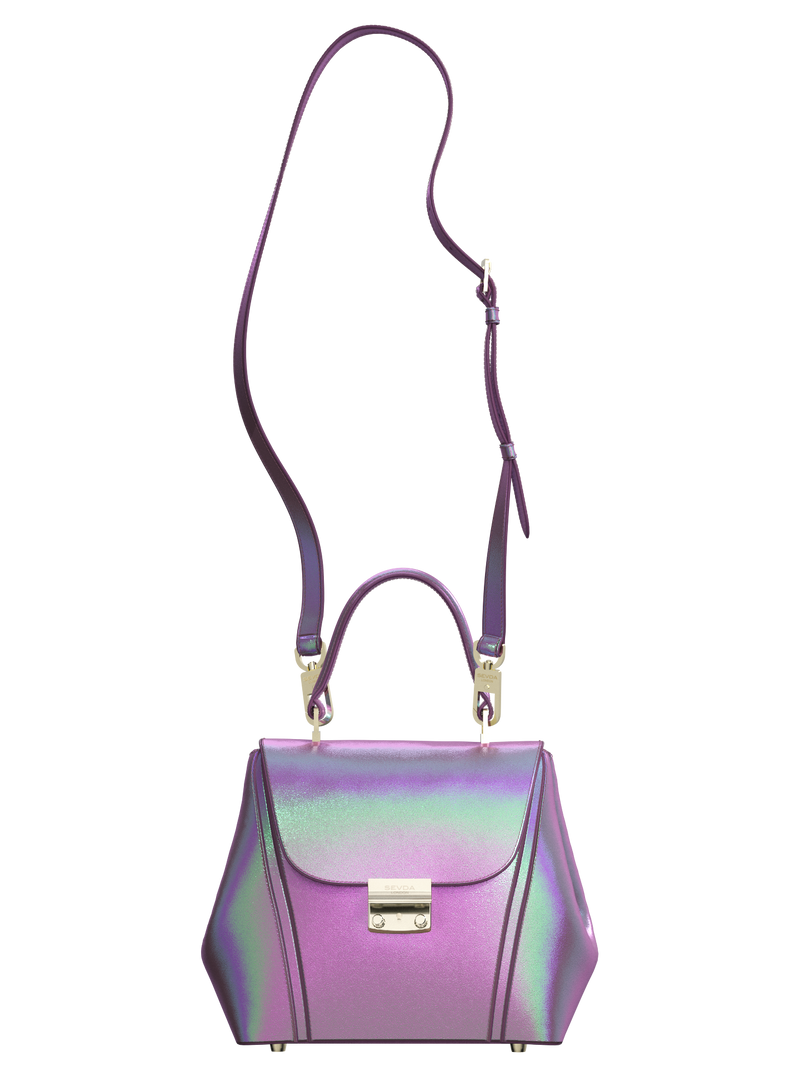 Audrey Mini - Metallic Violet