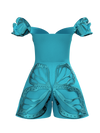 High gloss butterfly playsuit