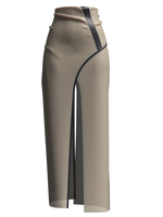 Skirt beige