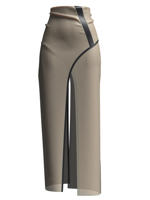 Skirt beige