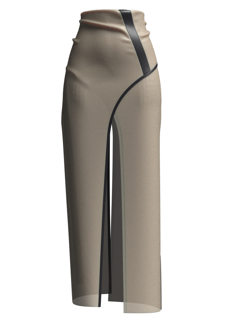 Skirt beige