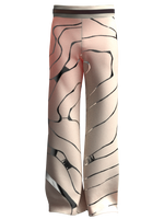 Trousers aniconic light pink