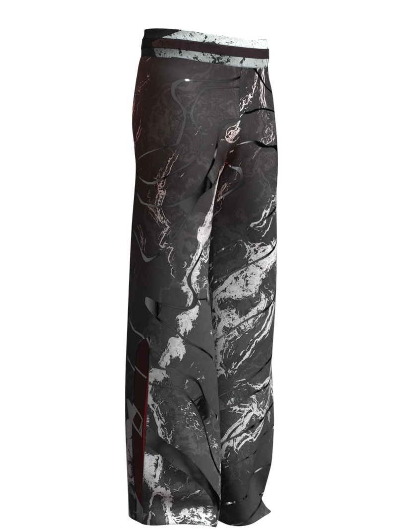 Trousers aniconic black