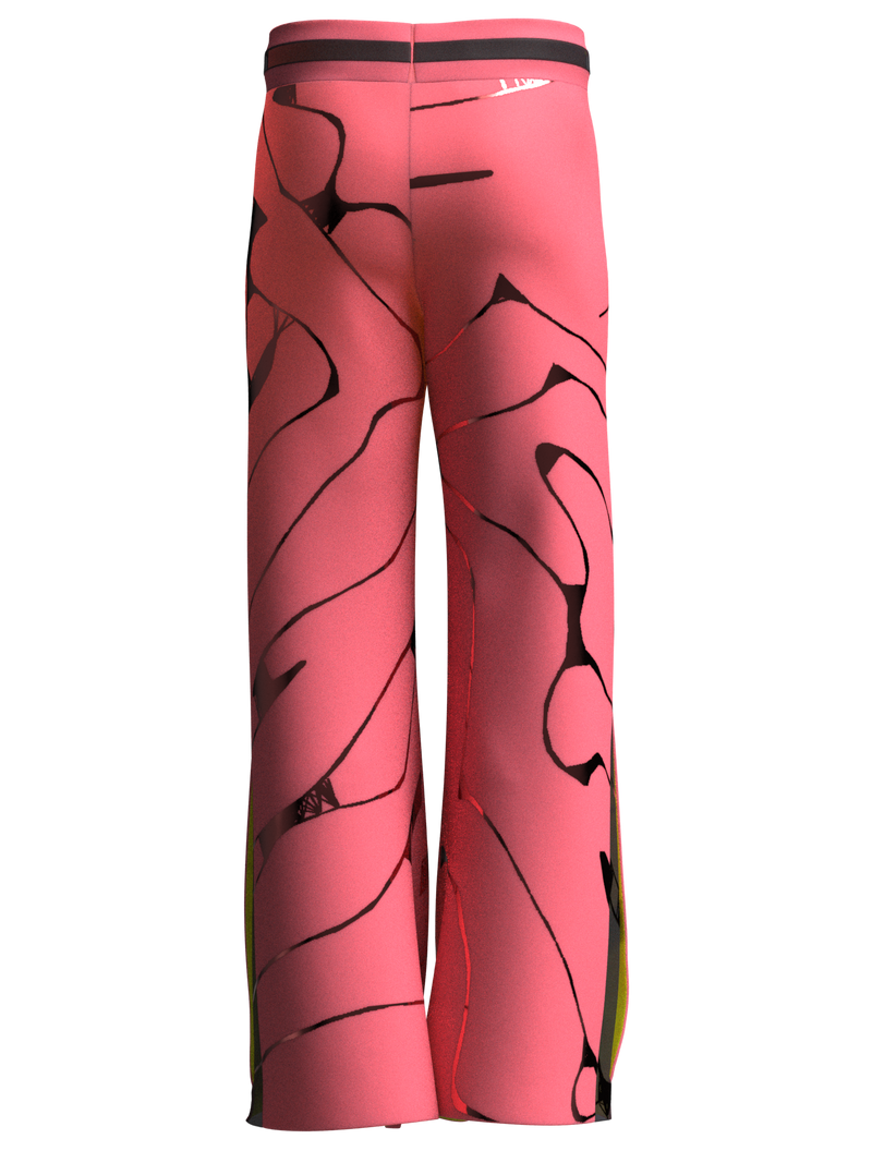 Trousers aniconic pink