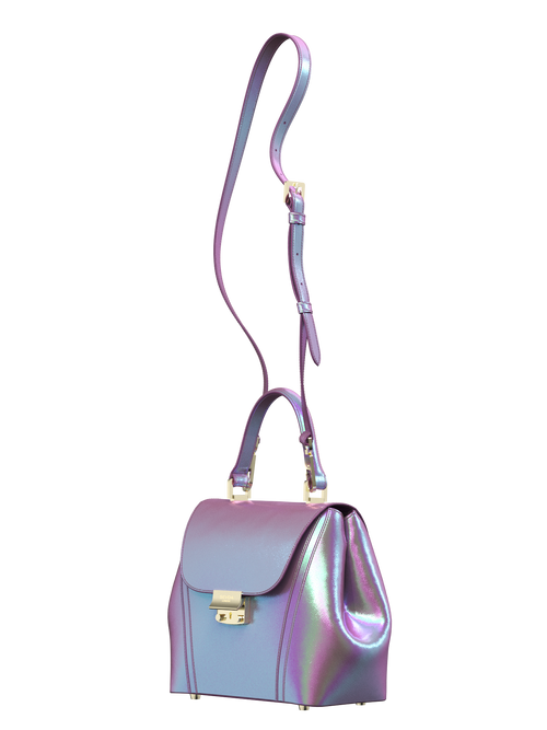 Audrey Mini - Metallic Violet