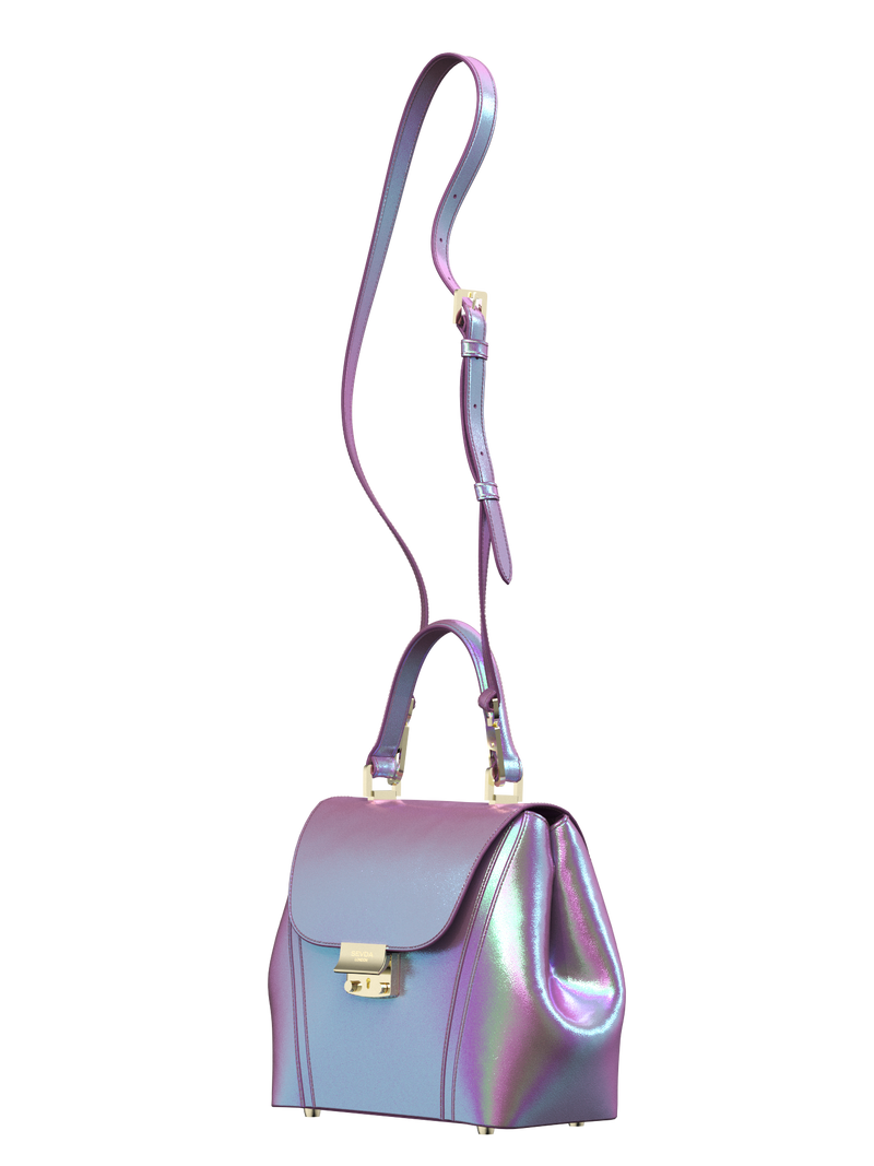 Audrey Mini - Metallic Violet