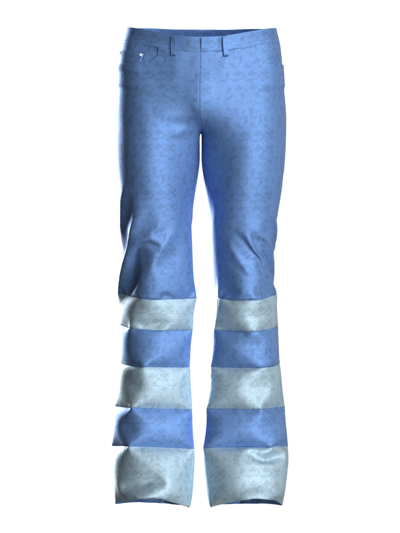 CARMINE NAPPI GLACIAL PANTS BLUE