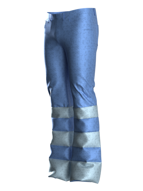 CARMINE NAPPI GLACIAL PANTS BLUE