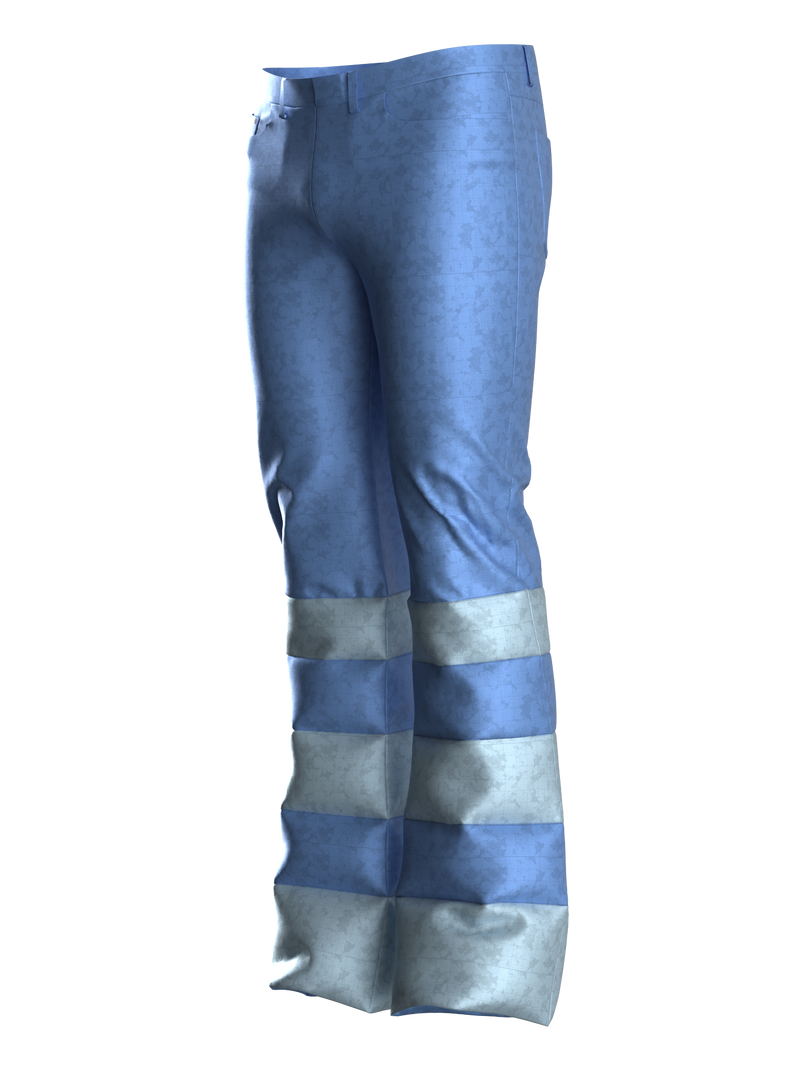 CARMINE NAPPI GLACIAL PANTS BLUE