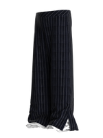 LORENZO LA COMMARE PINSTRIPED TROUSERS