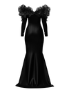 BlackRoseEveningGown