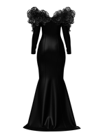 BlackRoseEveningGown