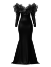 BlackRoseEveningGown