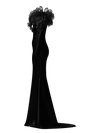 BlackRoseEveningGown