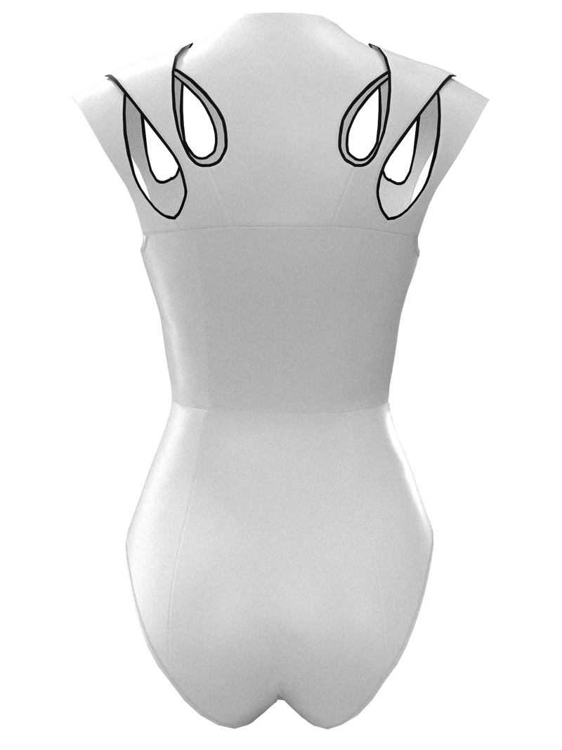 Exude Leotard White