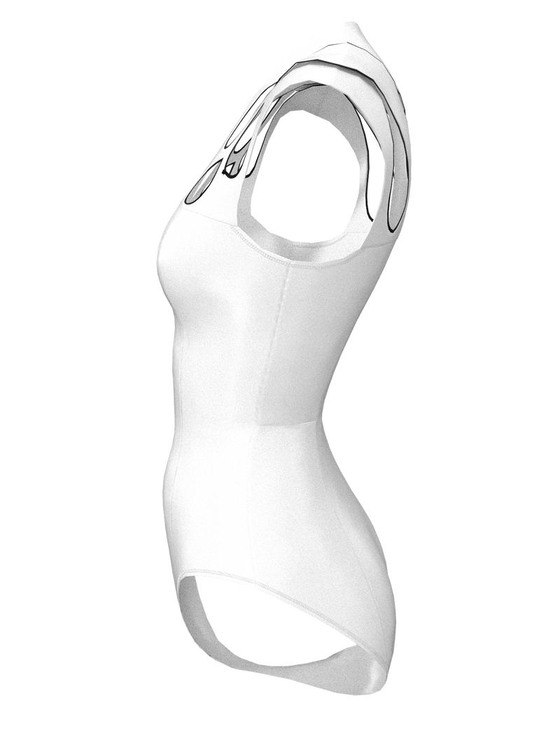 Exude Leotard White