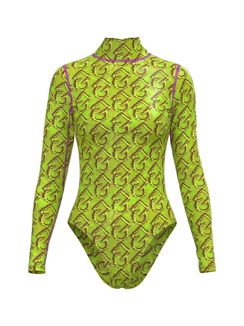 Paradigm Shift Bodysuit - Neon