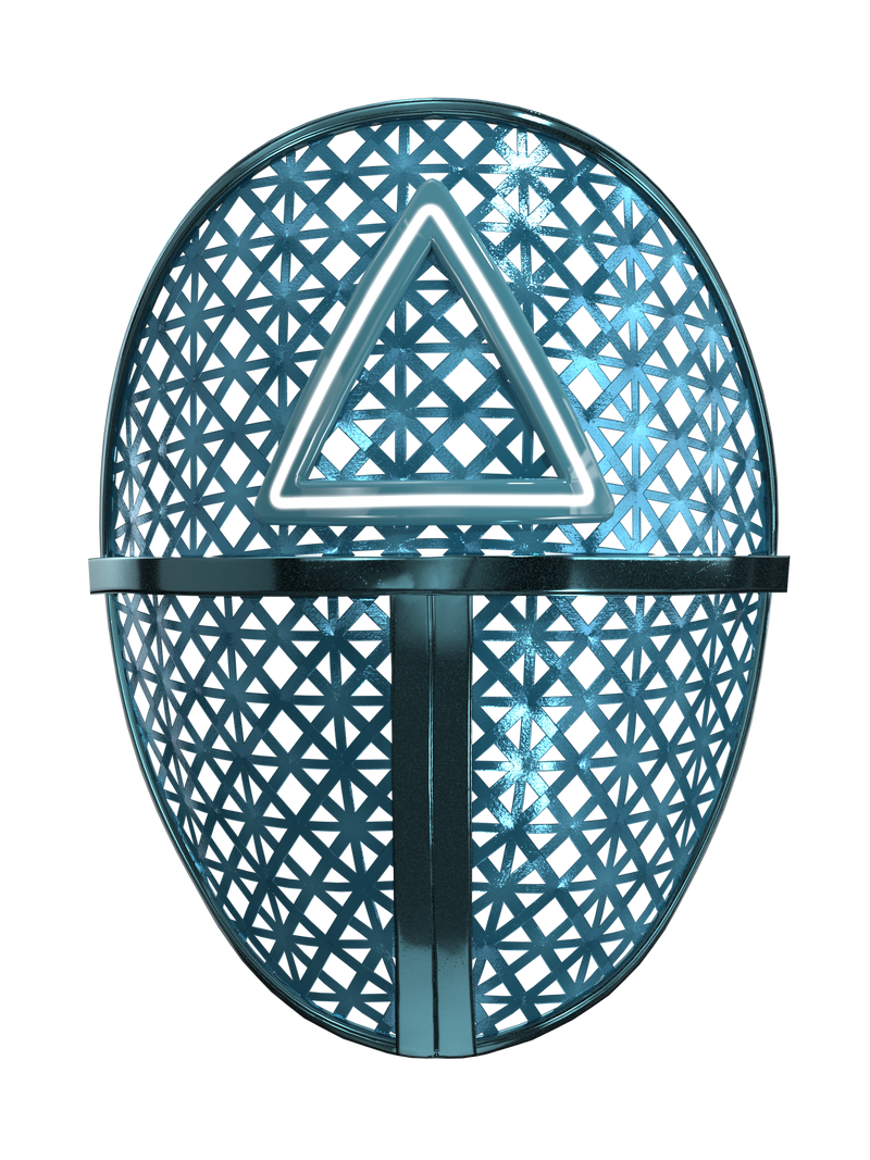 Squid Game Mask Triangle