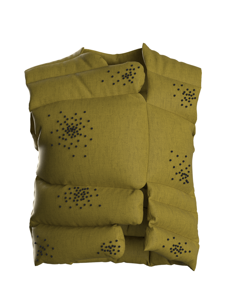 ROBERTO CORTI PUFFER VEST