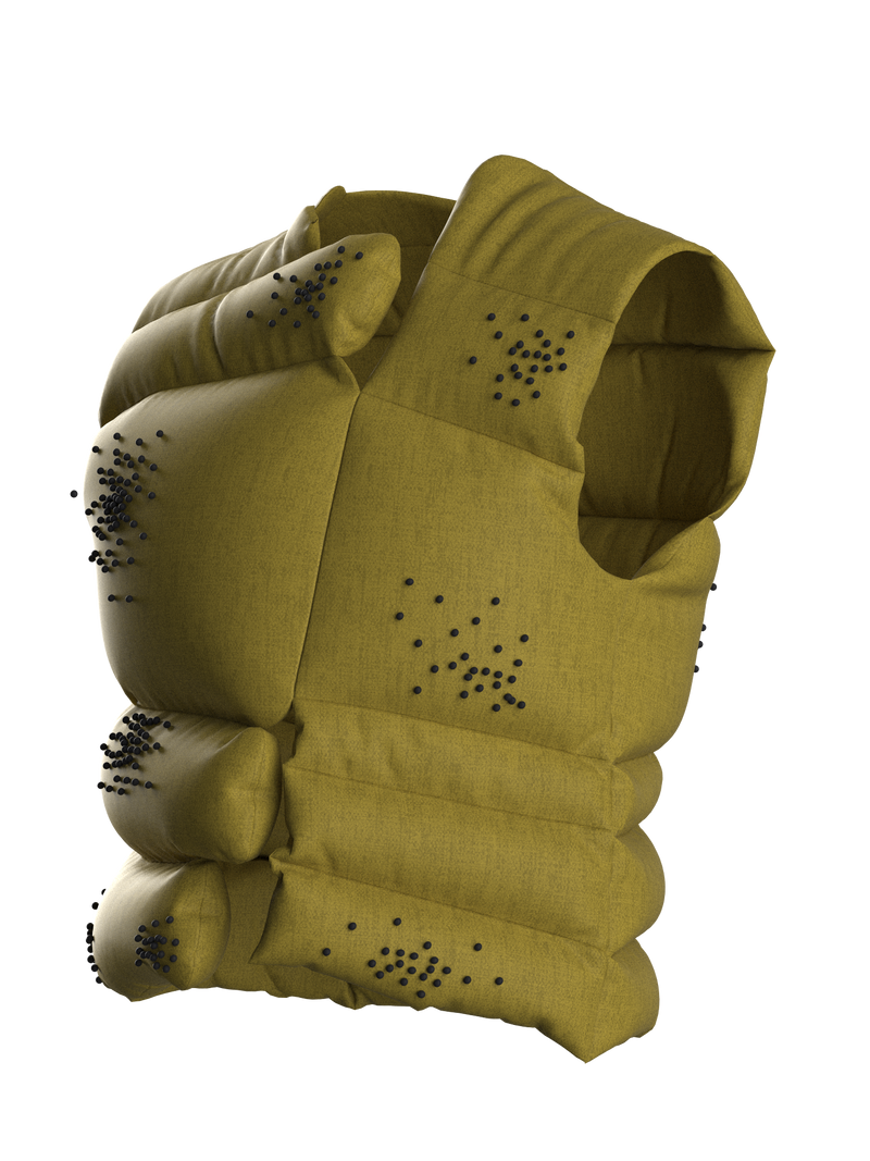 ROBERTO CORTI PUFFER VEST