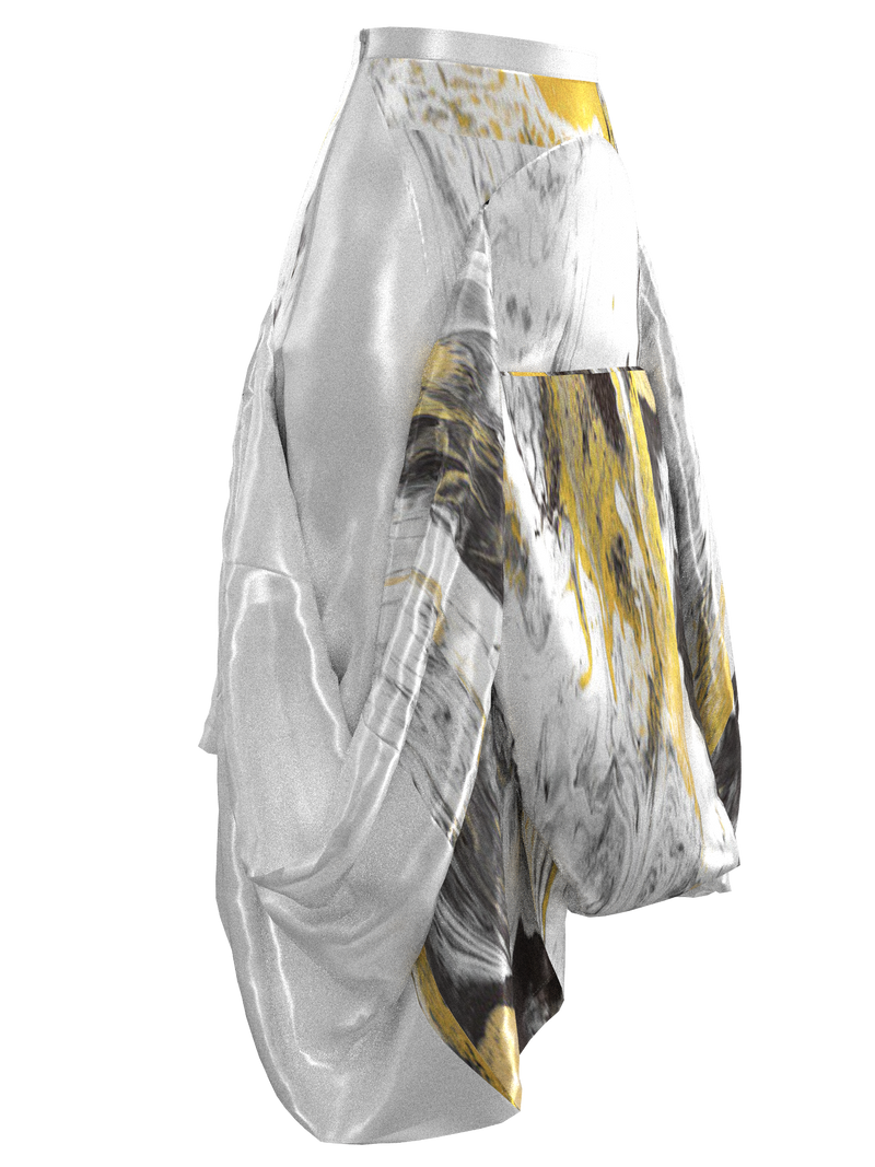 Exude Skirt White/Marble