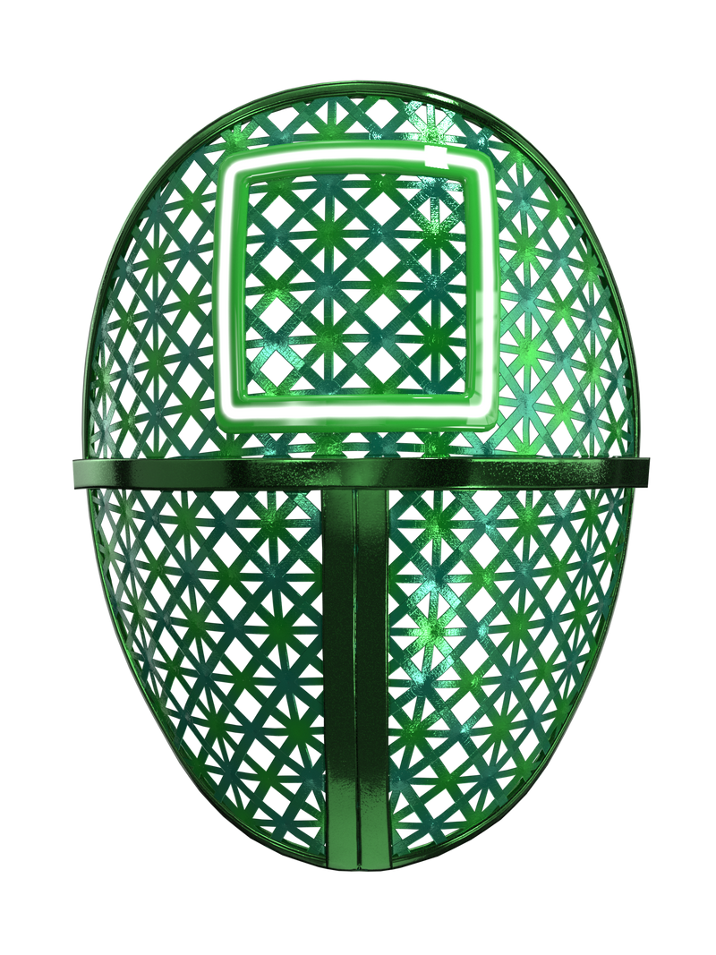 Squid Game Mask Square