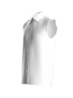 LORENZO LA COMMARE SLEEVELESS SHIRT