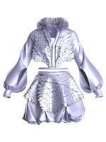 Digital lavender co-ord set