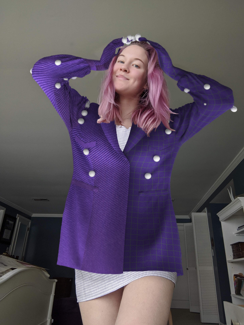 purple dress jacket ladies Women's Purple Blazers