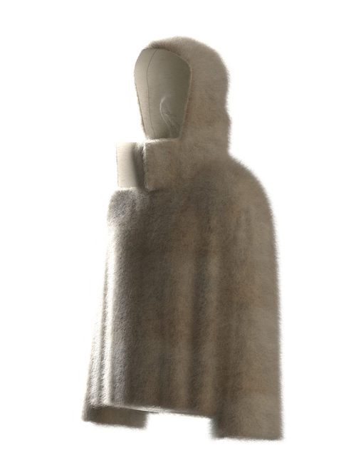 CARMINE NAPPI FUR HOOD BOMBER