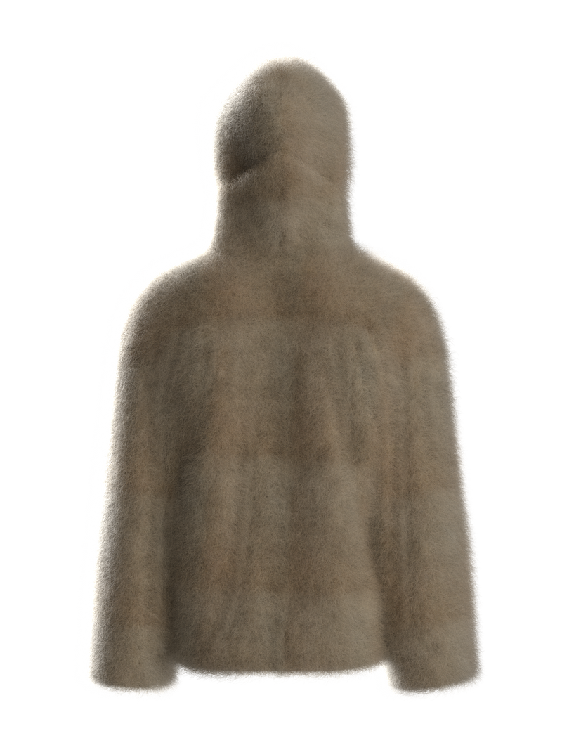 CARMINE NAPPI FUR HOOD BOMBER