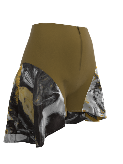 Flare Shorts Bronze/Marble