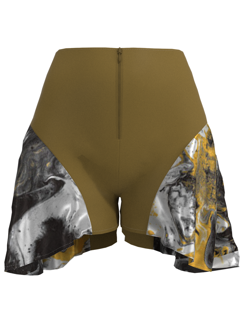 Flare Shorts Bronze/Marble