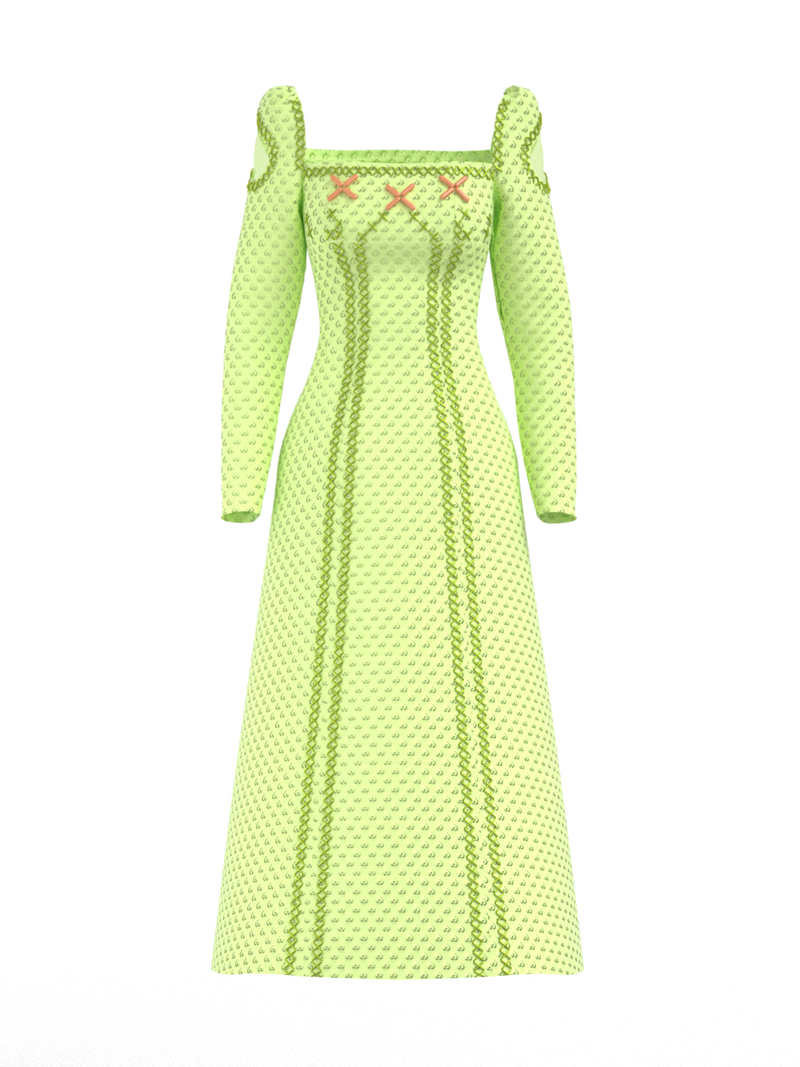 Light Green Dress, Alena Akhmadullina