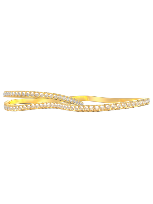 The Gold-Diamond Two Finger Ring