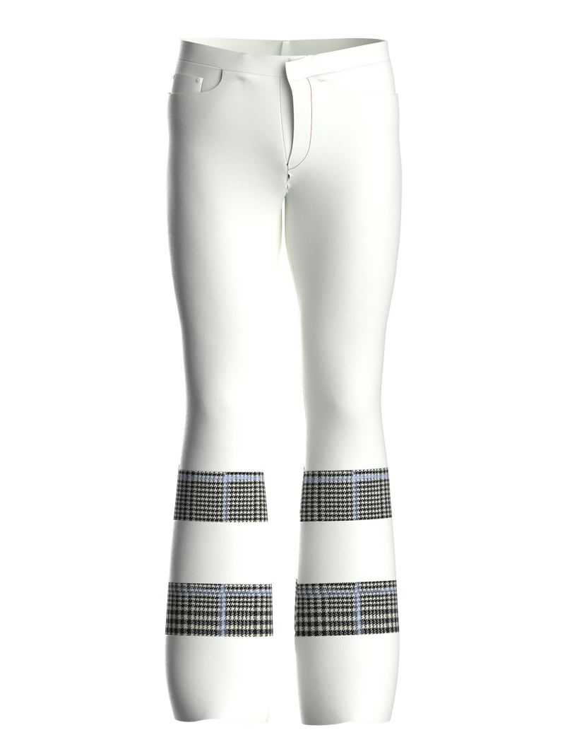 CARMINE NAPPI WHITE AND SQUARE PANTS